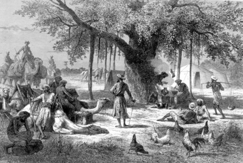Campement à Raïpour