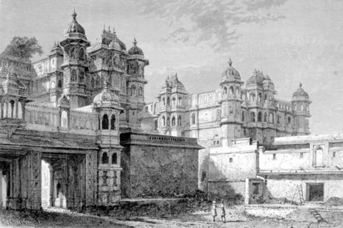 Le palais du Maharana d'Oudeypour