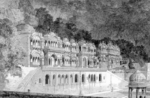 Les temples du roi à Ulwur