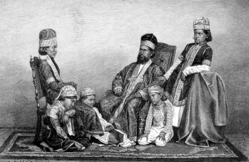 Mirzas from the imperial family in Delhi