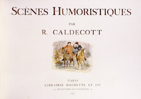 Humorous scenes, illustration by Randolph Caldecott