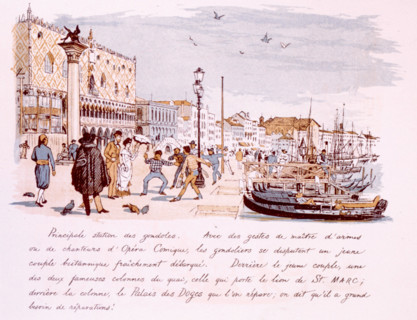 Humorous scenes, illustration by Randolph Caldecott