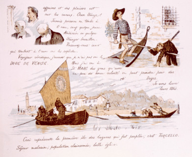 Humorous scenes, illustration by Randolph Caldecott