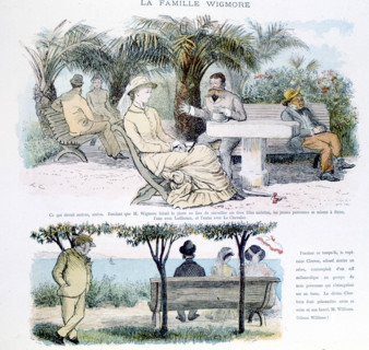 Humorous scenes, illustration by Randolph Caldecott