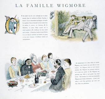 Humorous scenes, illustration by Randolph Caldecott