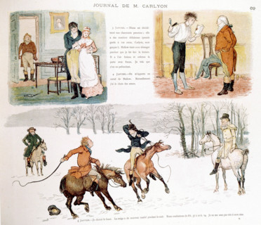 Humorous Scenes, illustration by Randolph Caldecott