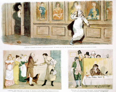 Humorous Scenes, illustration by Randolph Caldecott