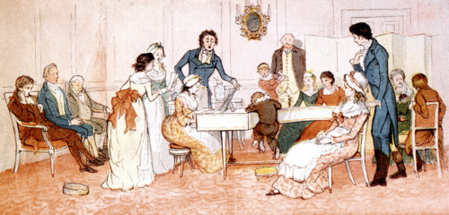 Humorous Scenes, illustration by Randolph Caldecott