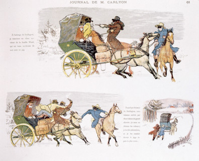 Humorous Scenes, illustration by Randolph Caldecott