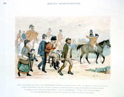 Humorous Scenes, illustration by Randolph Caldecott