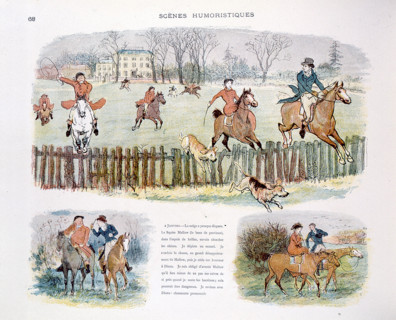 Humorous Scenes, illustration by Randolph Caldecott