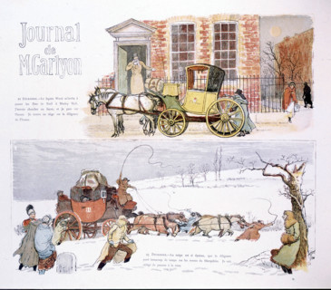 Humorous Scenes, illustration by Randolph Caldecott
