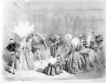 Danse, la gigue, illustration