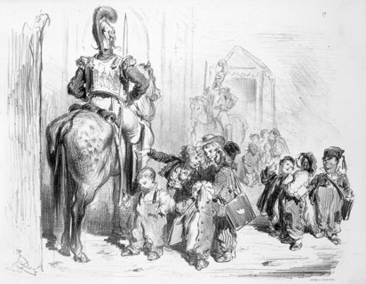 Metaphore by Gustave Doré, illustration
