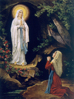Apparition de la Vierge