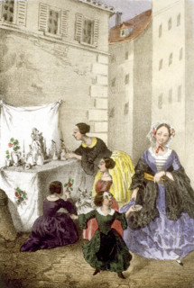 Leisure scene, illustration