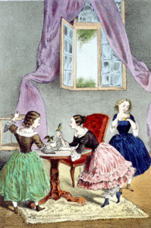 Leisure scene, illustration