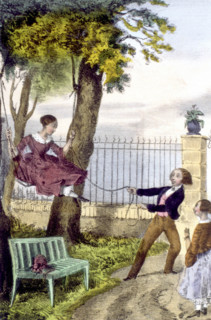 Leisure scene, illustration