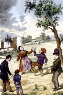 Leisure scene, illustration