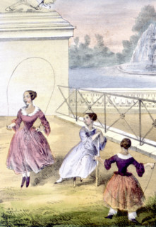 Leisure scene, illustration
