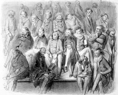Gallish folies from Roman times to the Present Day, illustration by Gustave Doré