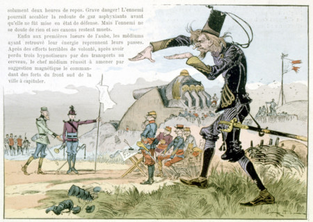 War in the 20th century, illustration by Robida