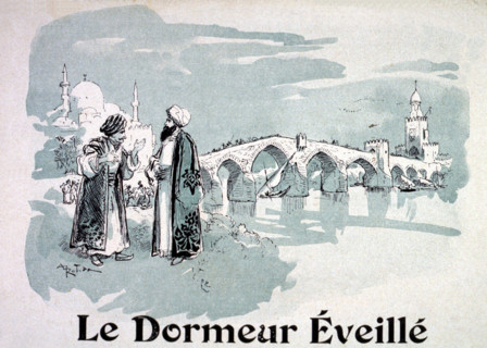 Tales of the Thousand and One Nights, illustration by Robida
