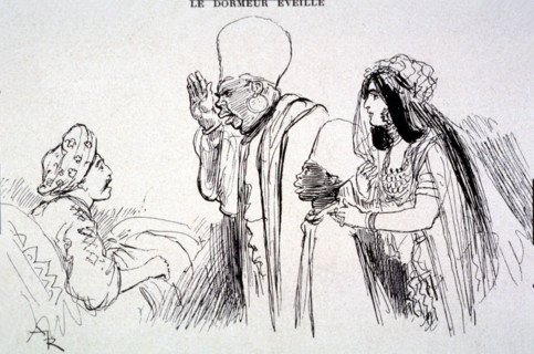 Tales of the Thousand and One Nights, illustrations by Robida