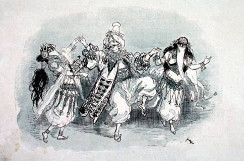 Tales of the Thousand and One Nights, illustrations by Robida