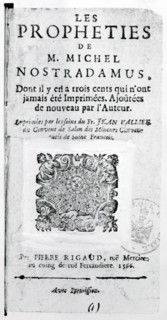 Prophecies by Nostradamus