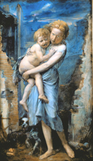 Carpeaux, Enfants pendant la Commune de Paris