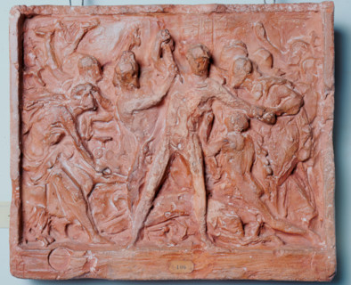 Carpeaux, Alexandre tente de se poignarder