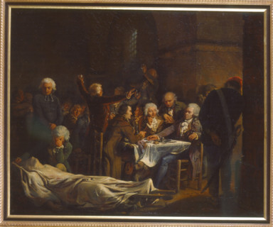 Boilly, Banquet of the Girondins