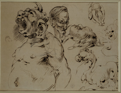 Grotesque, dessin de Jean-Baptiste Carpeaux