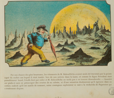 A. de Ville d'Avray, A Trip to the moon before 1900