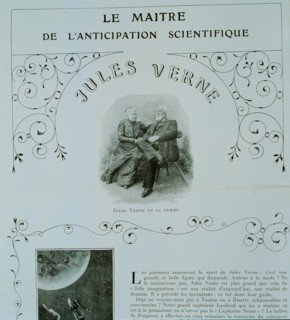 Jules Verne and his wife