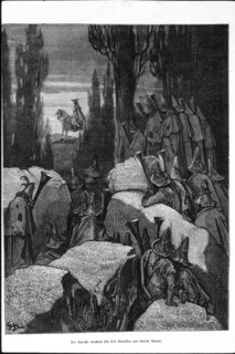 Illustration of Münchausen by Gottfried Burger