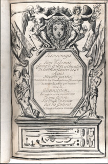 Geometric description of all of the parts included in the construction of a galley Engraving by Debenat