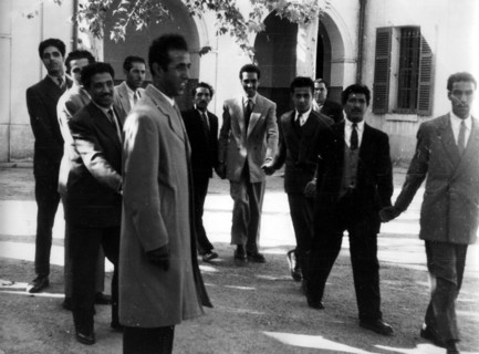 Ben Bella and his companions in prison