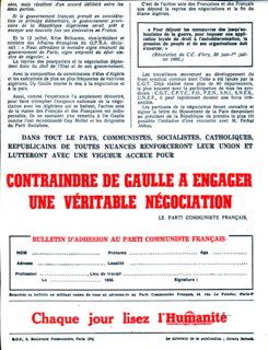 French communist Party tract