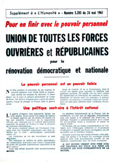French communist Party tract
