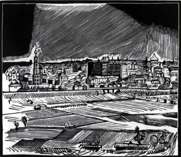 Vladimir Favorsky, vue de Moscou
