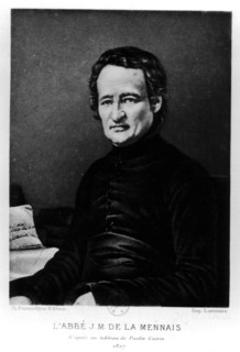 Abbot Félicité Robert de Lamenais in 1827