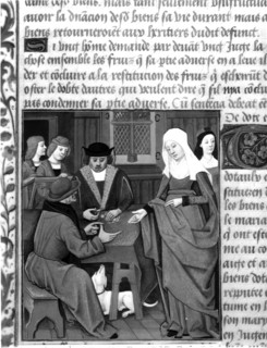Manuscript : The style of French law : registering the dowry