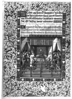 François Fouquet (?), The Ceremonies and rules governing the stakes of the battles