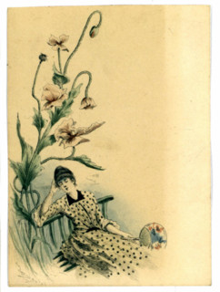 Menus drawn by Henri Boutet