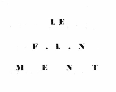 Tract appealing to the fellaghas to surrender to the French army -