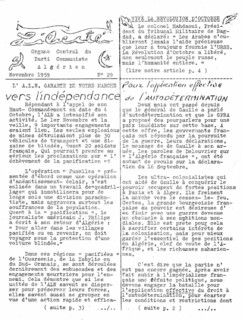 N° 29 du journal "Liberté"