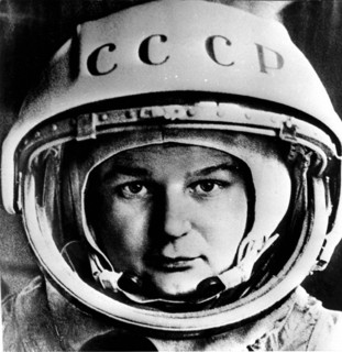 The astronaut Valentina Terechkova