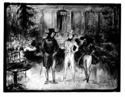 Balzac, Frédérick Lemaître et Gautier